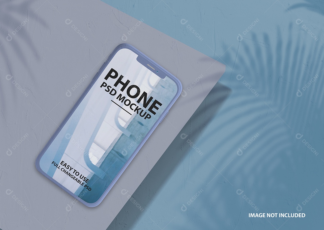 Mockup Phone Logotipo PSD Editável