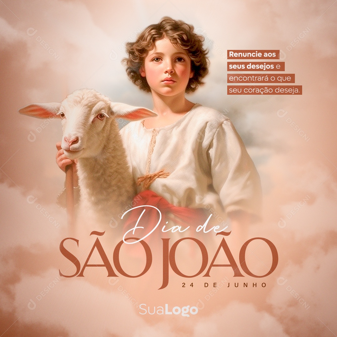 Social Media Dia De São João Renuncie Aos Seus Desejos PSD Editável