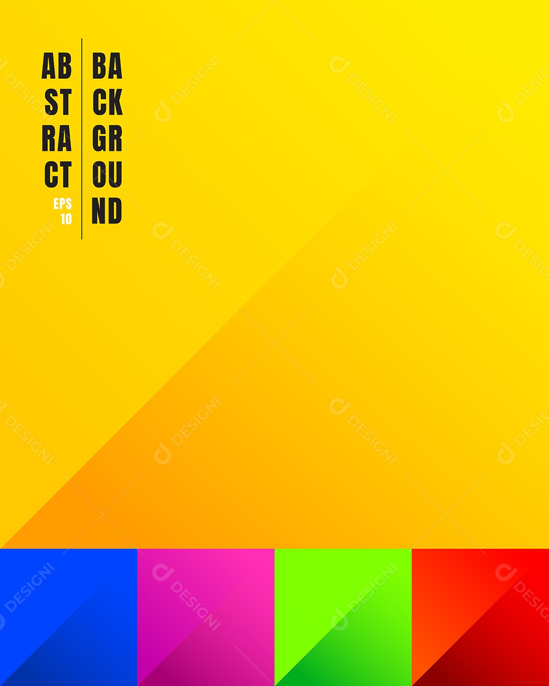 Conjunto de Papel Colorido Cortado Vetor EPS