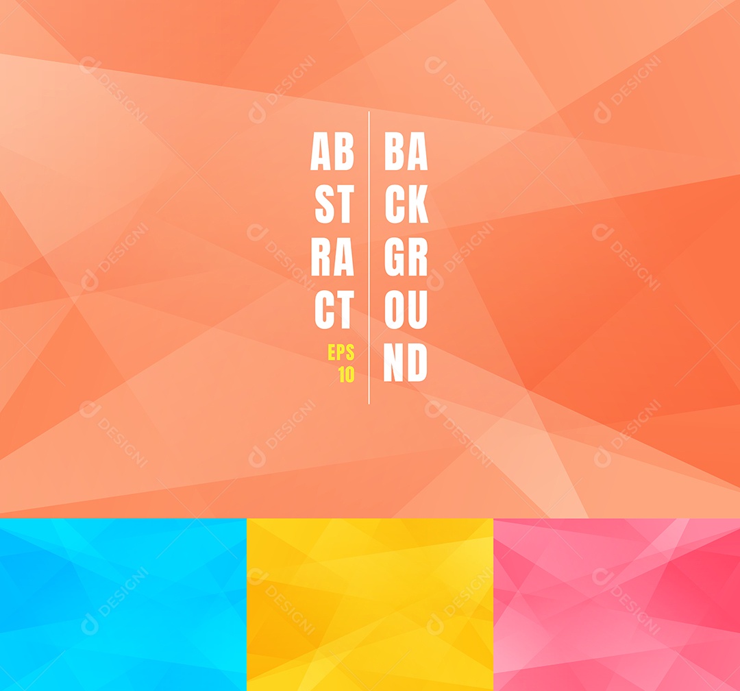 Conjunto Abstrato Moderno Geométrico Vetor EPS