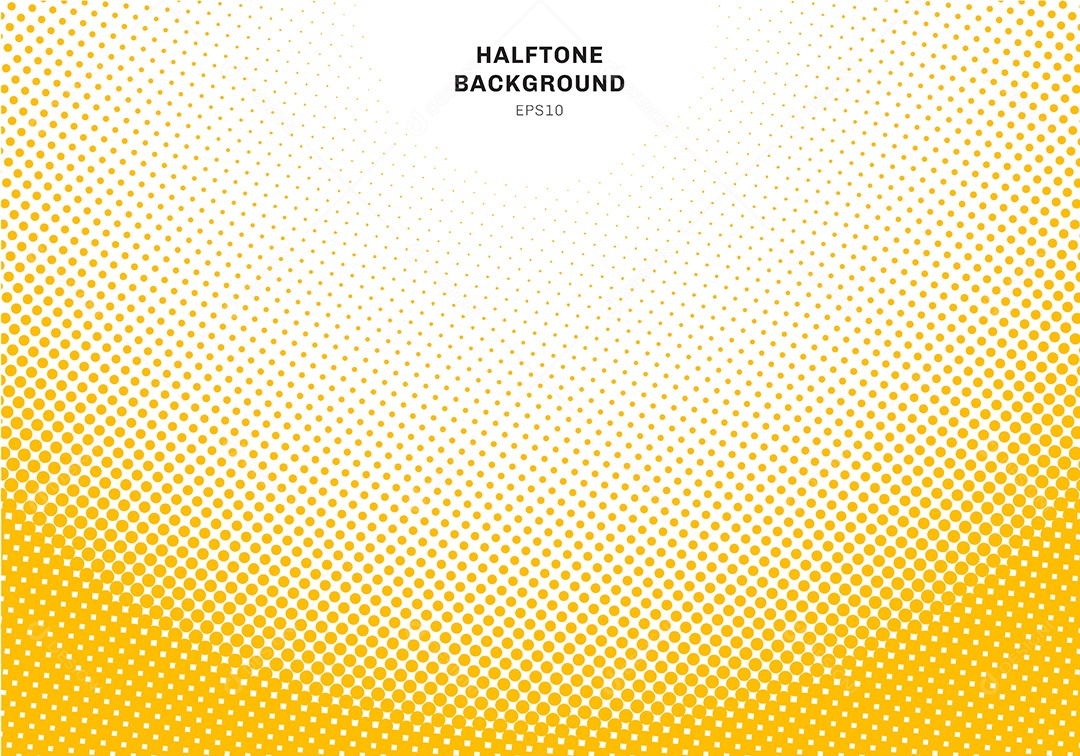 Background Efeito Amarelo Abstrato Vetor EPS