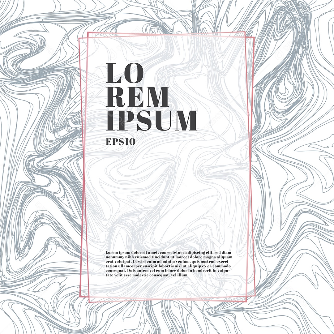 Background Branco Com Moldura Vetor EPS