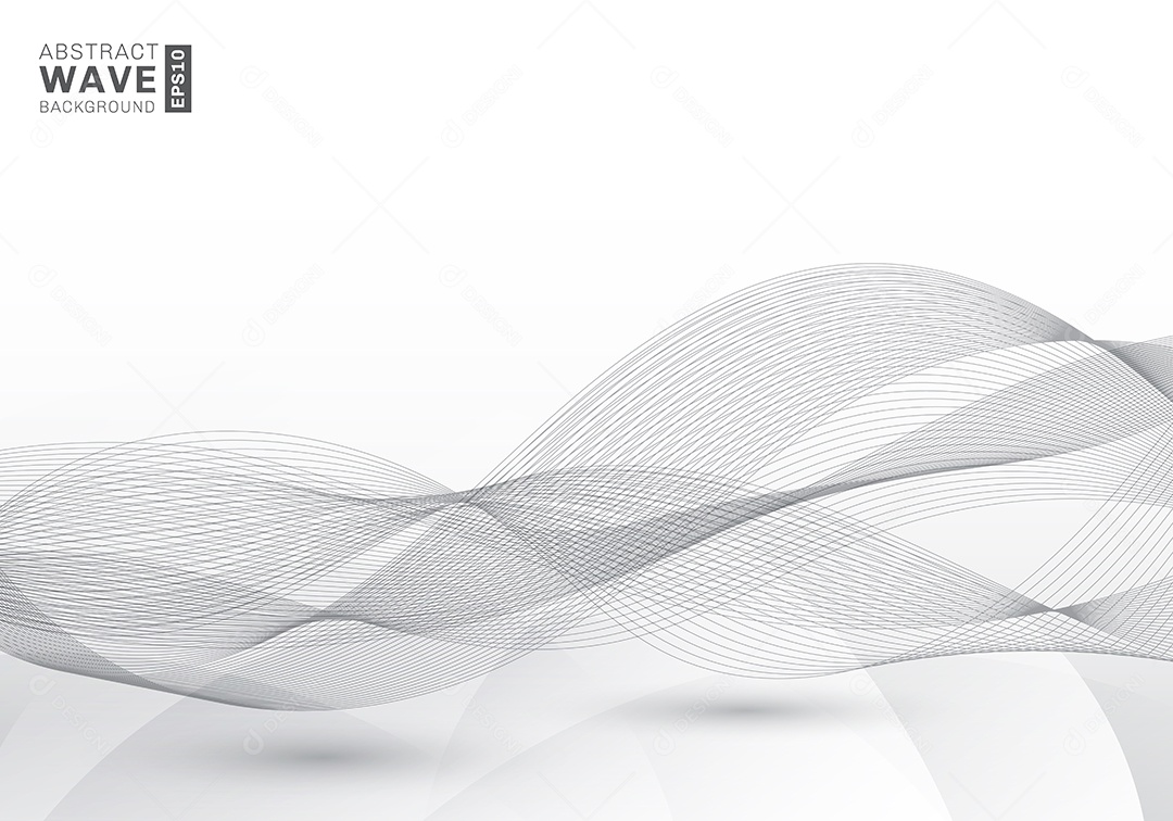 Background Formas Onduladas Vetor EPS