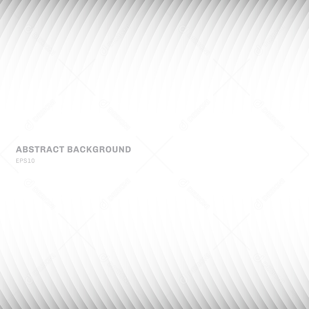 Background Branco Com Curvas Abstratas Vetor EPS