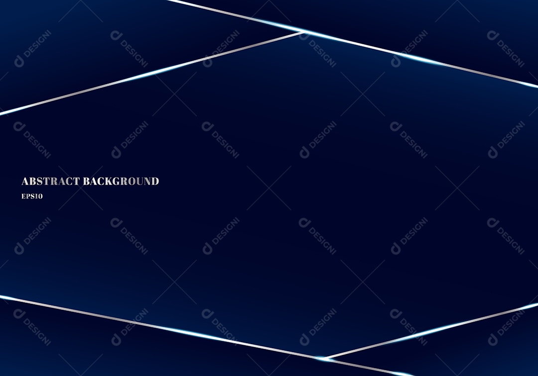 Background Azul Com Formas Geométrica Vermelha Vetor EPS