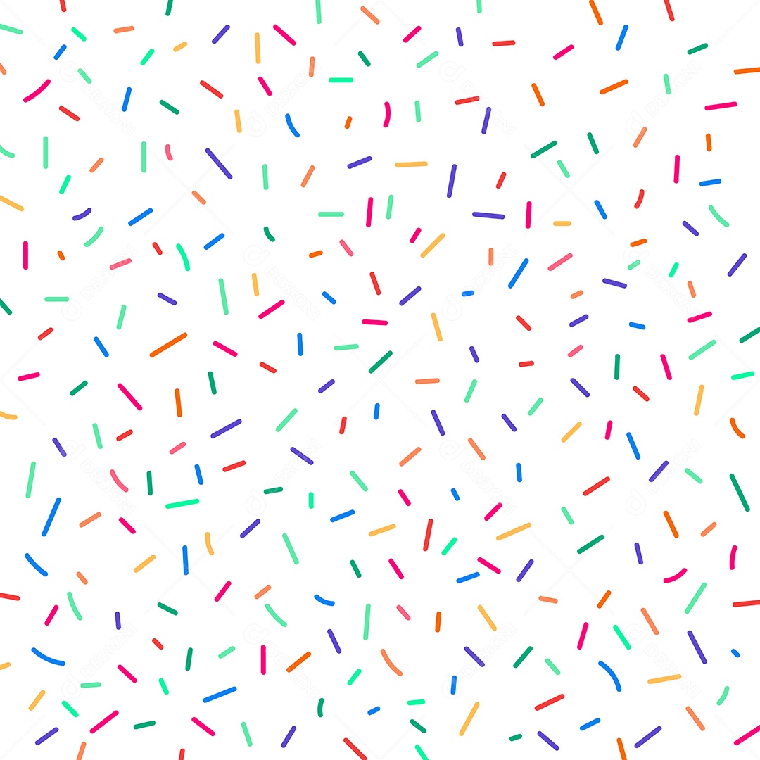 Background Confetes Coloridos Festivos de Carnaval Vetor EPS