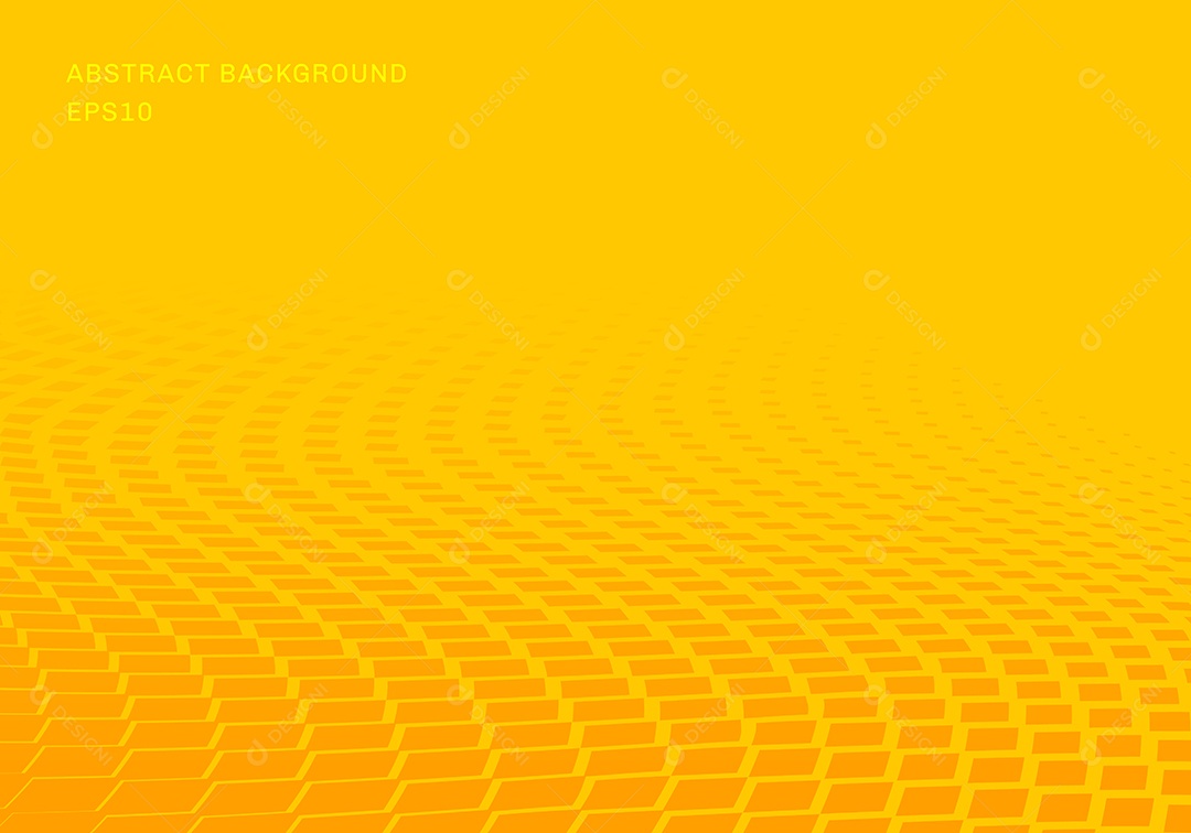Background Amarelo Abstrata Vetor EPS