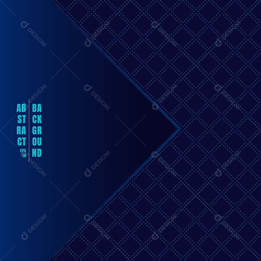 Background Azul Triângulos Abstrata Vetor EPS