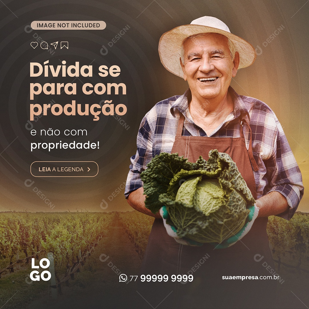 Divida Se para Com Produção Social Media PSD Editável