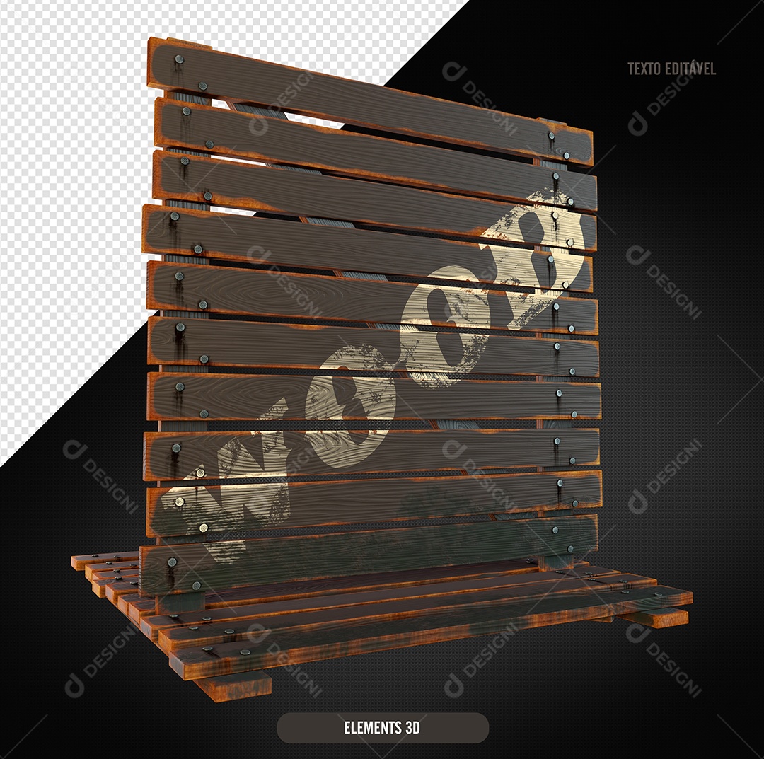 Estrado Elemento 3D Para Composição PSD