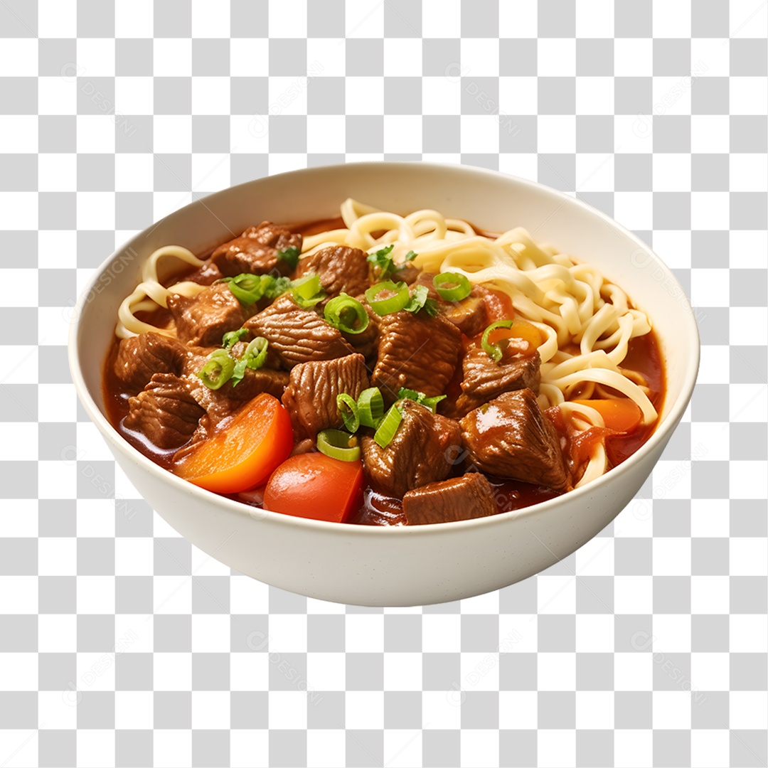 Caldo saboroso sobre uma tigela branca PNG Transparente