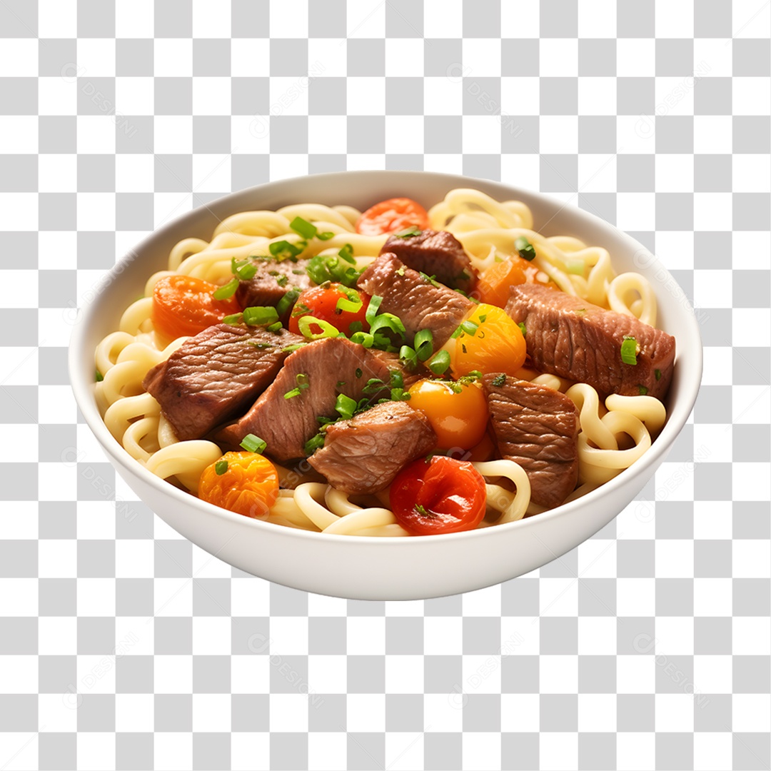 Caldo saboroso sobre uma tigela branca PNG Transparente