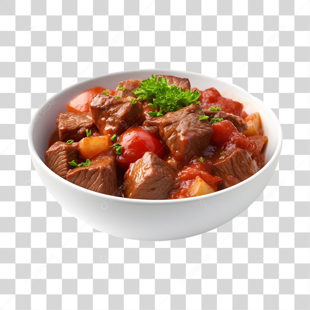 Caldo saboroso sobre uma tigela branca PNG Transparente