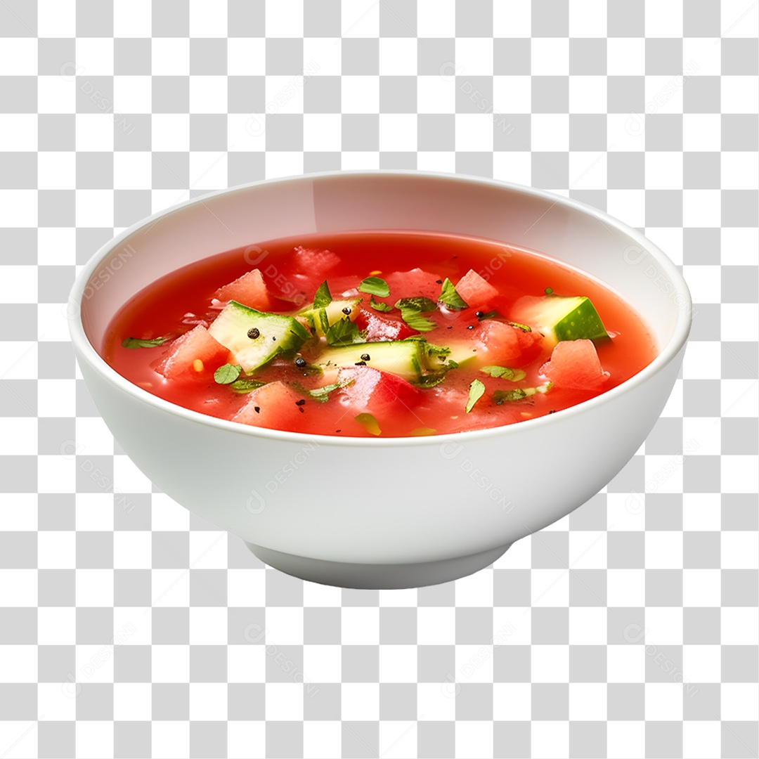 Caldo saboroso sobre uma tigela branca PNG Transparente