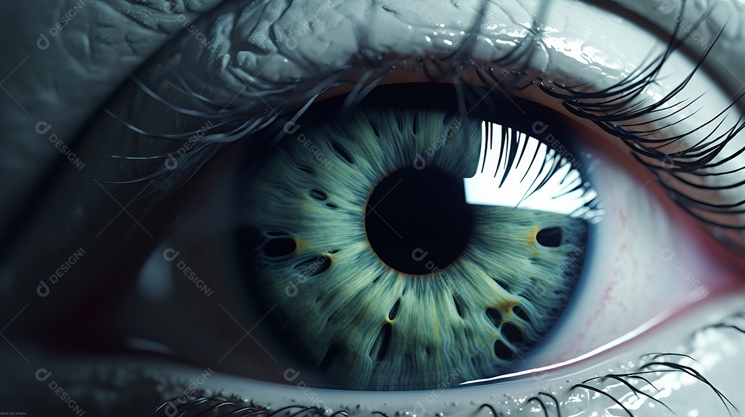 Dia mundial da visão 8 de outubro Generative AI.