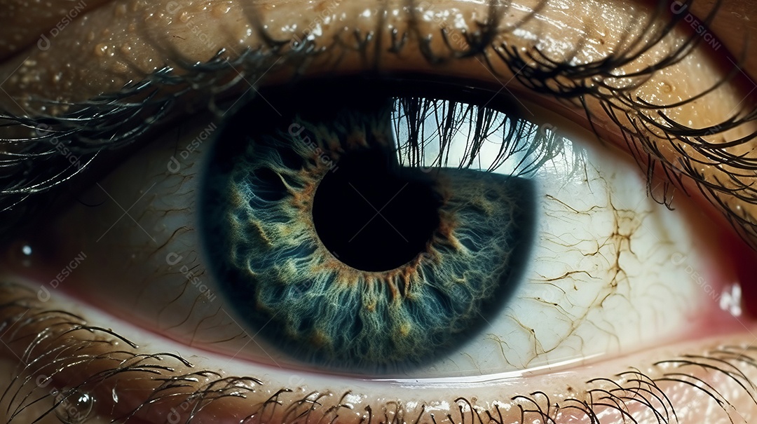 Dia mundial da visão 8 de outubro Generative AI.