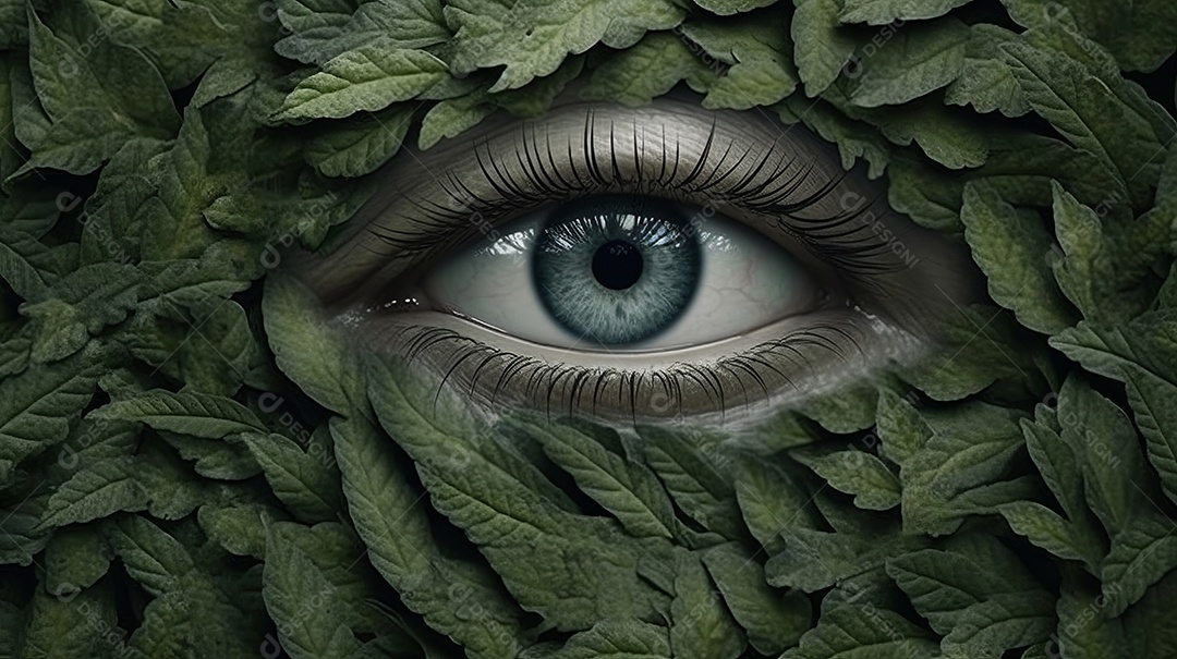 Dia mundial da visão 8 de outubro Generative AI.