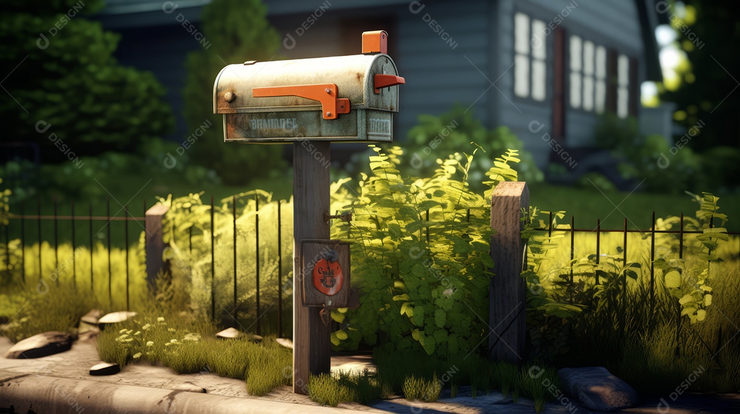 Dia Mundial dos Correios 9 de outubro IA generativa.