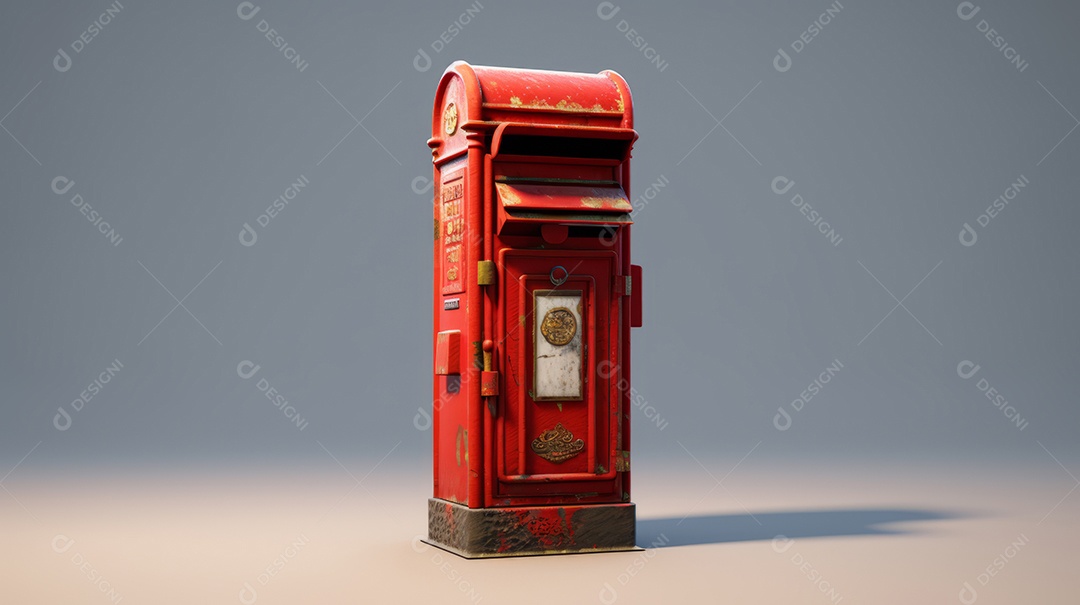 Dia Mundial dos Correios 9 de outubro IA generativa.