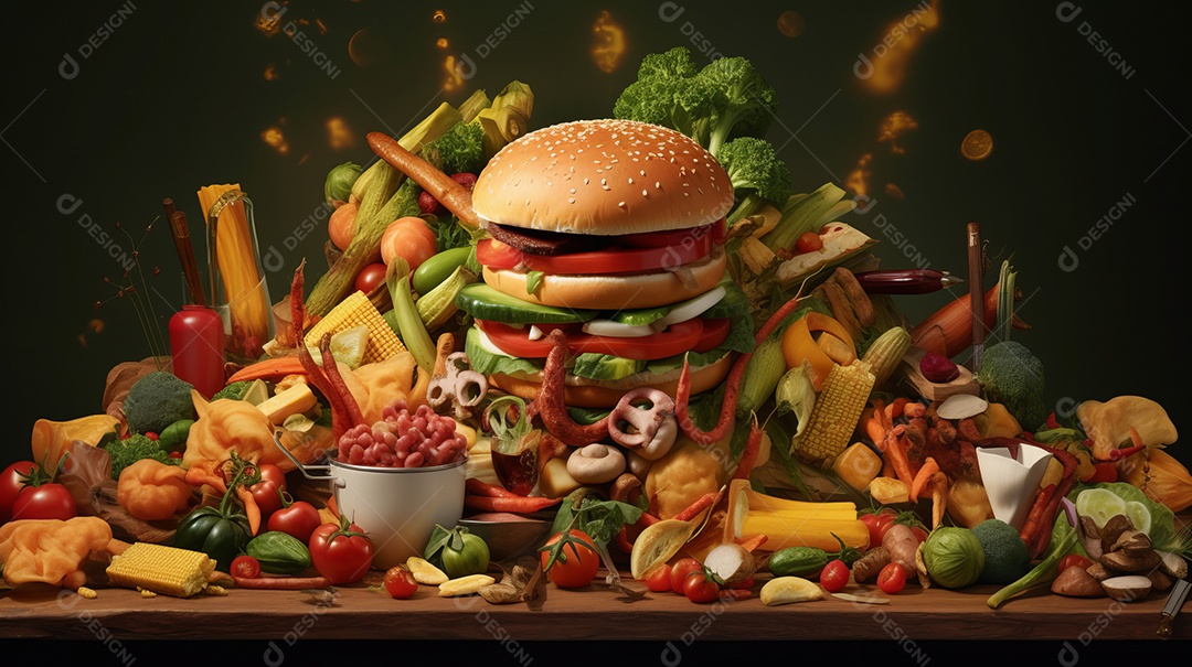 Dia Mundial da Alimentação 16 de outubro IA generativa.