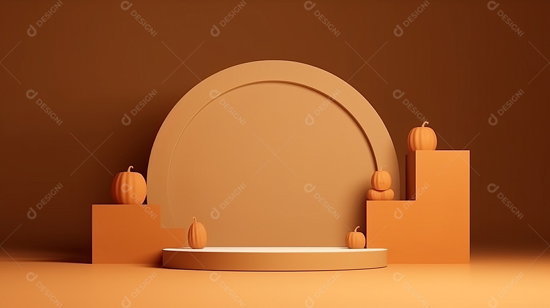 Cenário de Halloween.