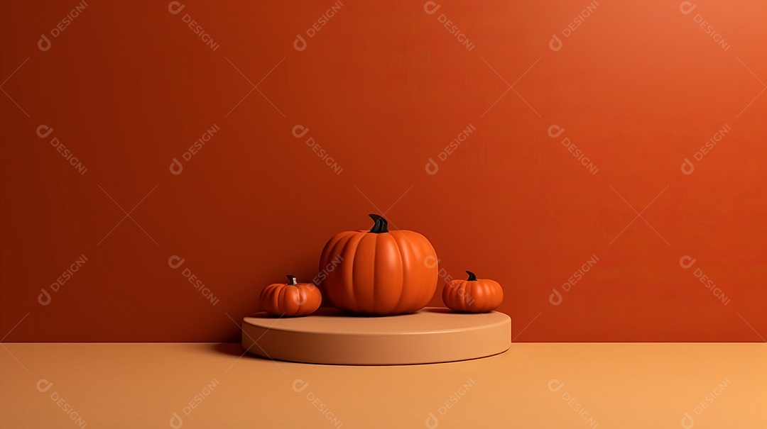 Cenário de Halloween.