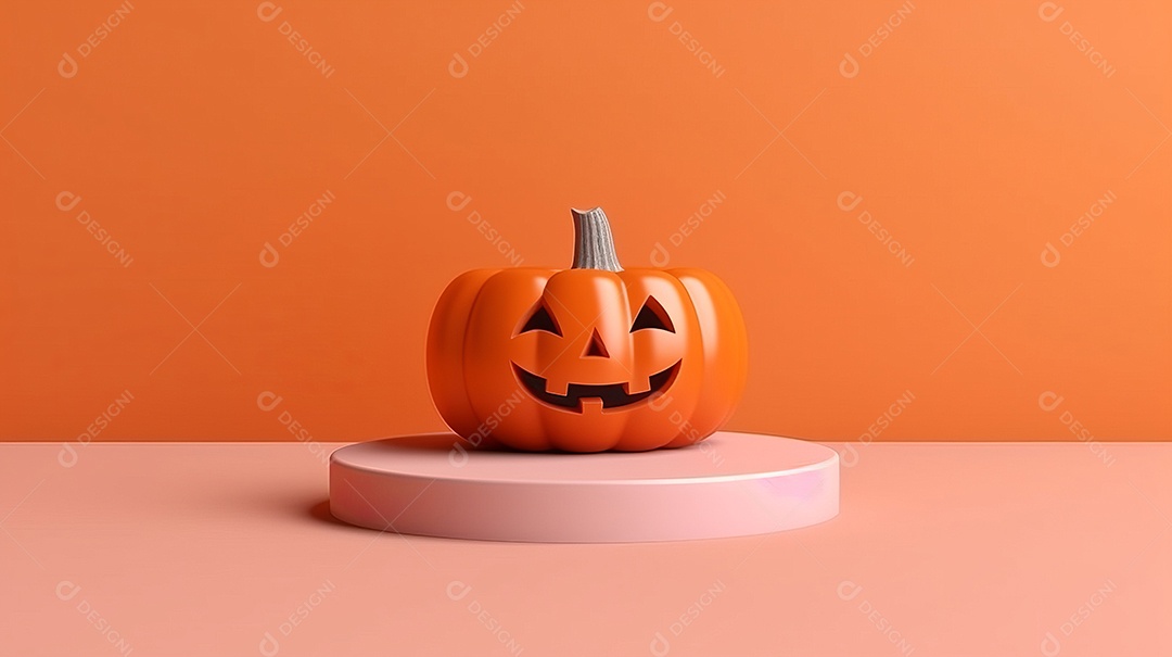 Cenário de Halloween.