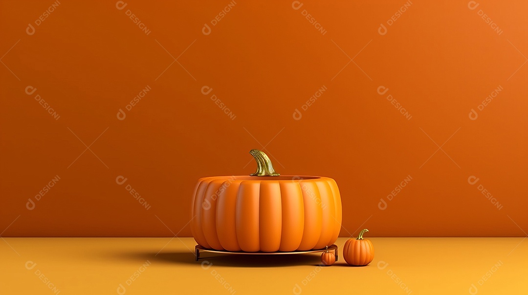 Cenário de Halloween.