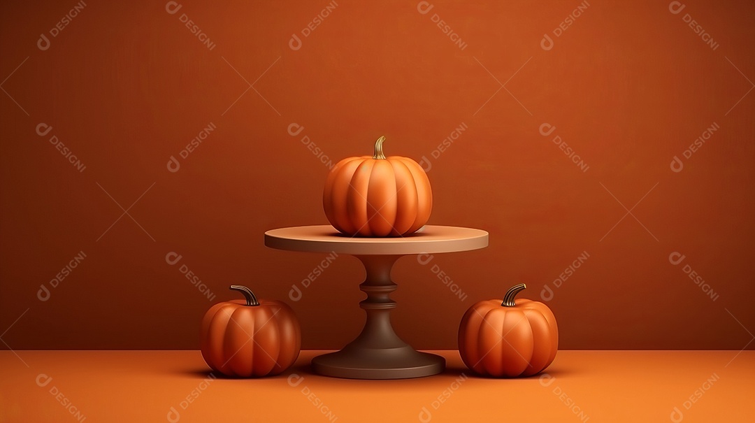 Cenário de Halloween.