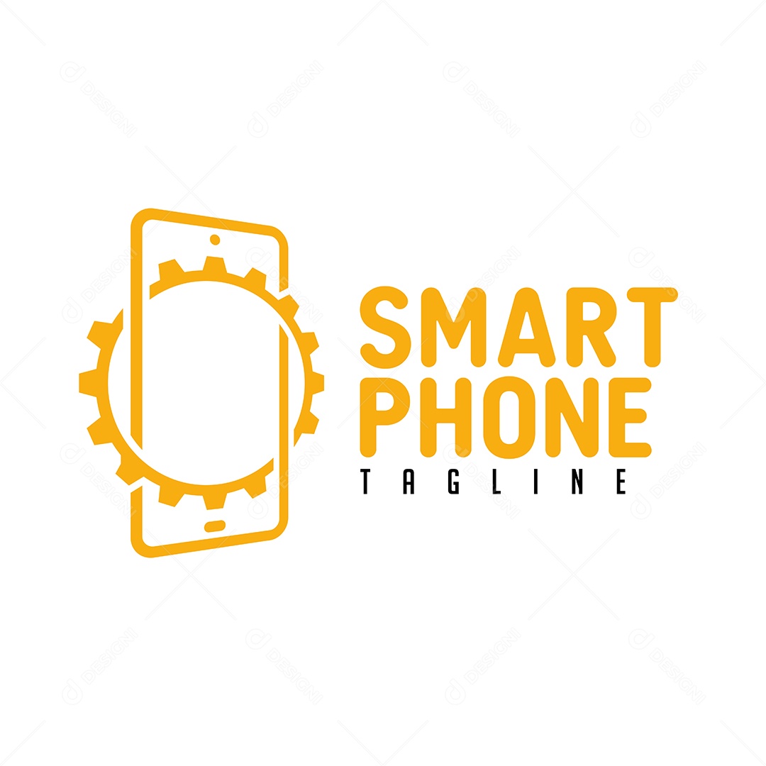 Logo De Celular AI + EPS
