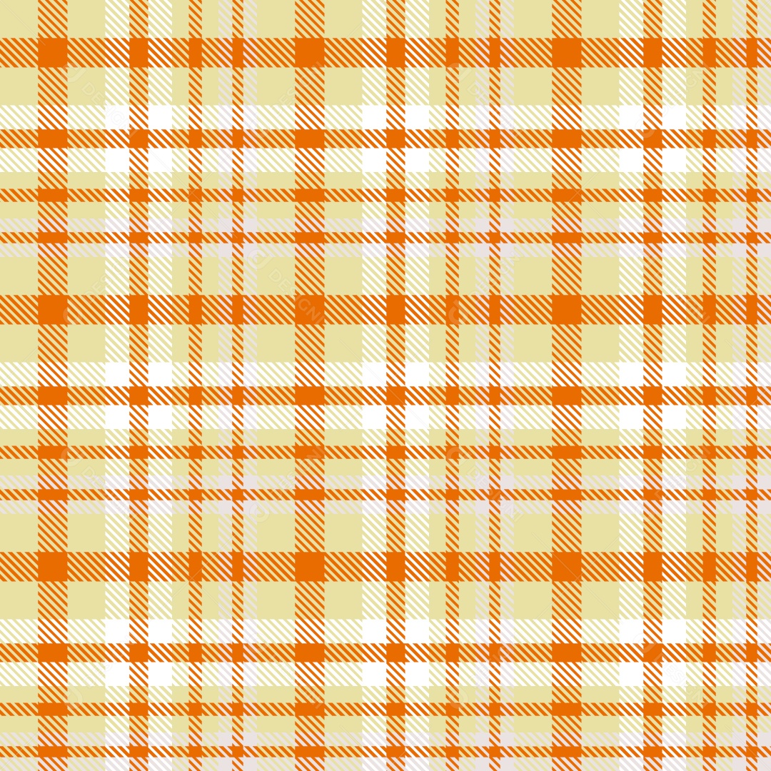 Padrão Xadrez Textura Vetorial Laranjado e Branco Vetor EPS