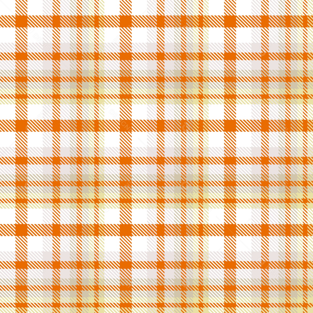Padrão Xadrez Textura Vetorial Laranjado e Branco Vetor EPS