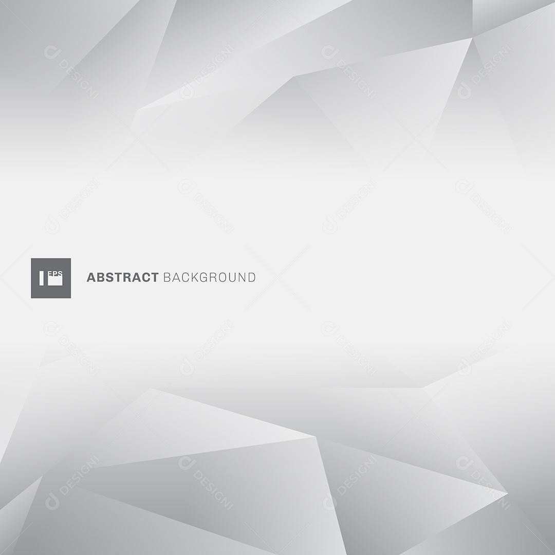 Background Branco Com Formas Geométricas Vetor EPS