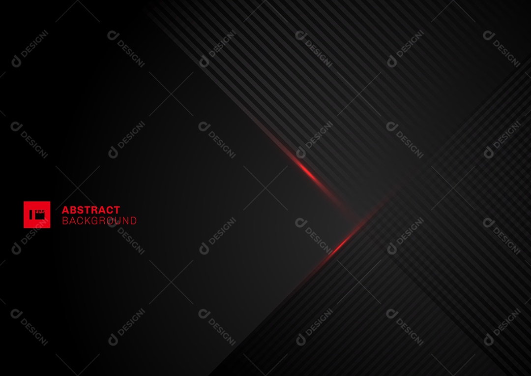 Background Preto Na Forma Geométrica Vetor EPS