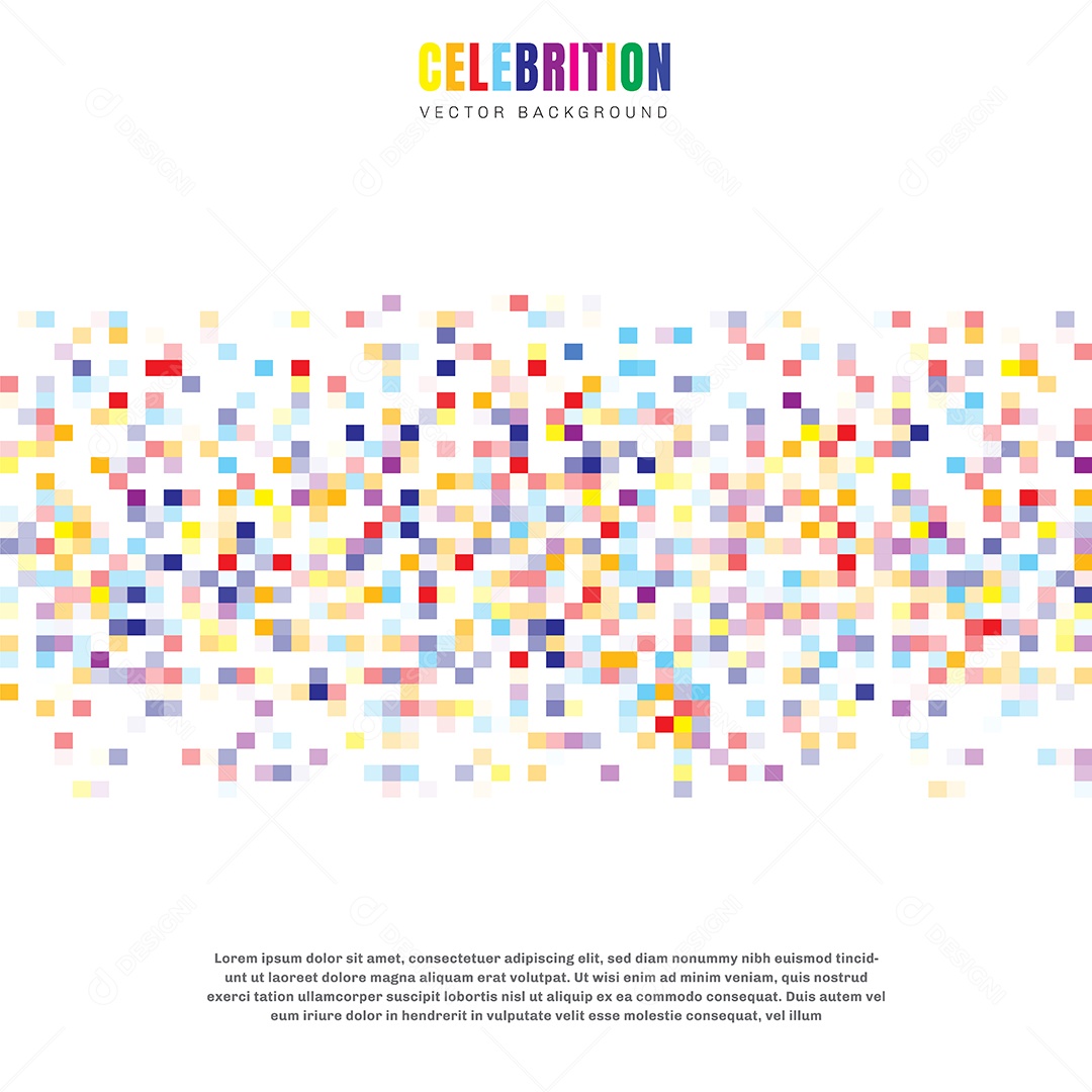 Background Pontos Multicoloridos Abstratas Vetor EPS