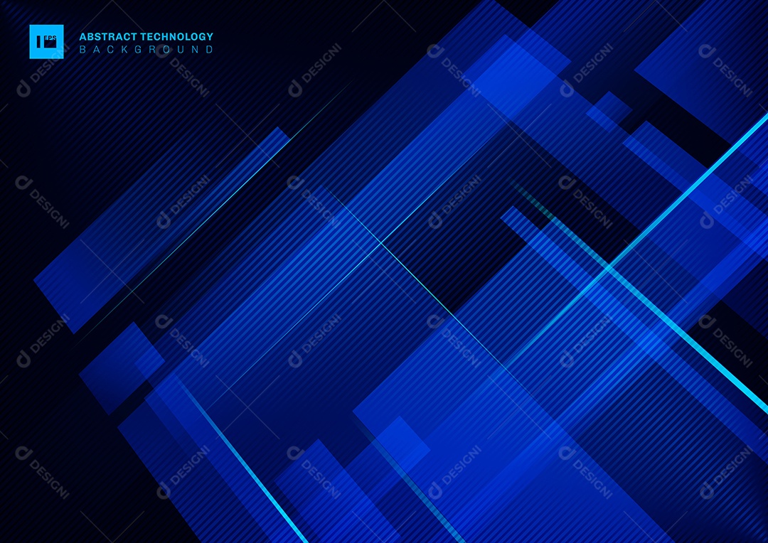 Background Futurista Com Formas Geométricas Vetor EPS
