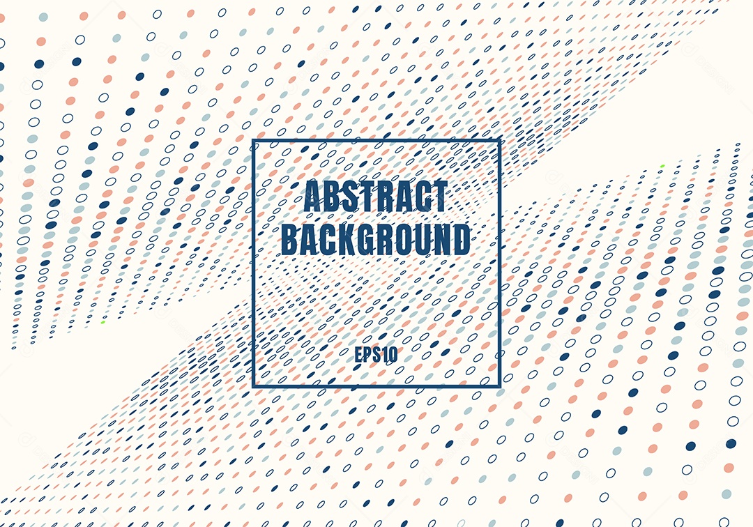 Background Pontos Multicoloridos Abstratos Vetor EPS
