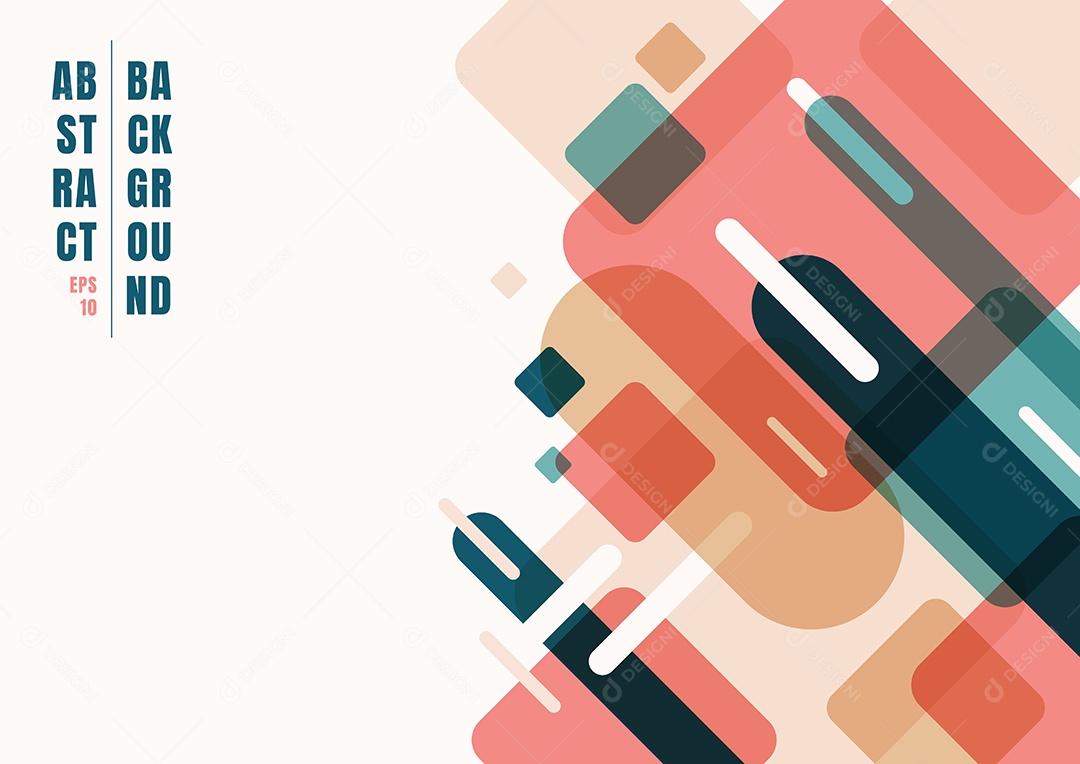 Background Formas Geométricas Dinâmicas Vetor EPS