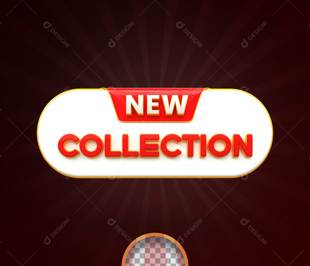 Selo de Desconto 3D Para Composição PSD