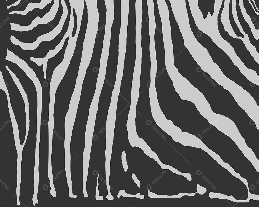 Estampado De Pelagem Listrada De Animal Tigre Vetor EPS