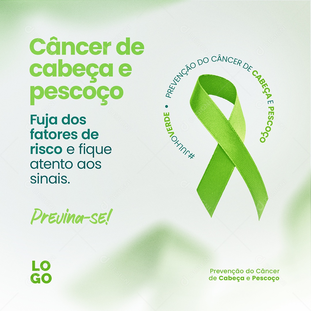 Green July: Escape Risk Factors | Social Media Editable PSD