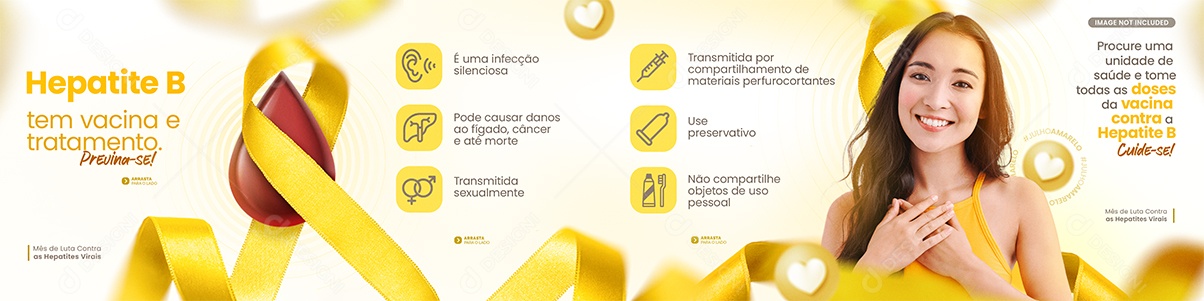 Carrossel Hepatite B Tem Cura Previna Se Social Media PSD