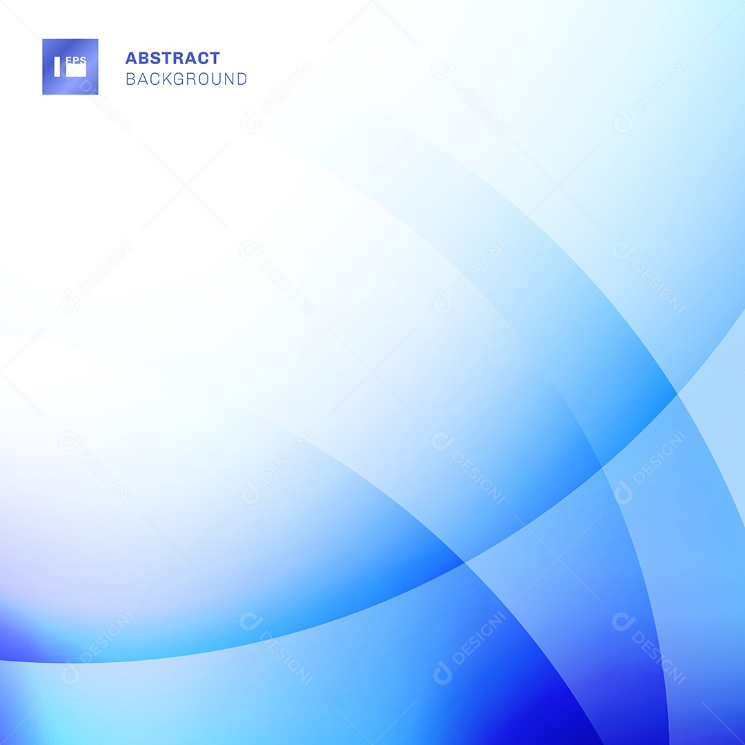 Background Linhas Arrendadas Azul Vetor EPS