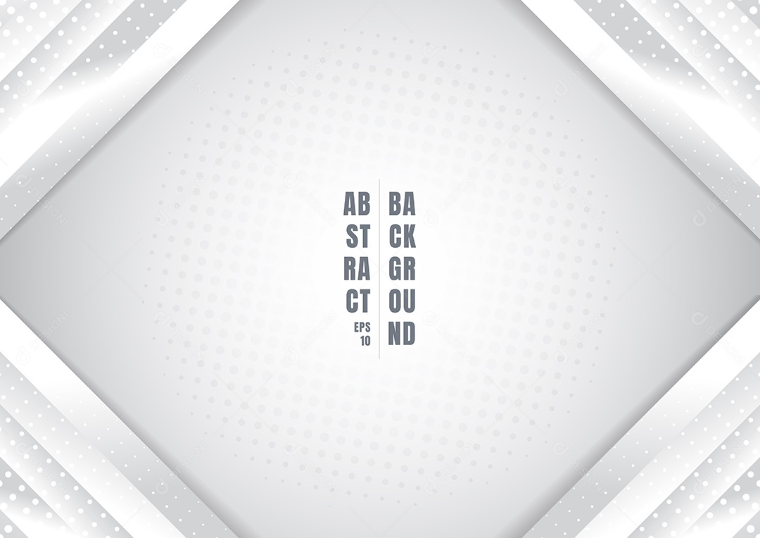 Background Gradiente Cinza Geométrico Abstrato Vetor EPS