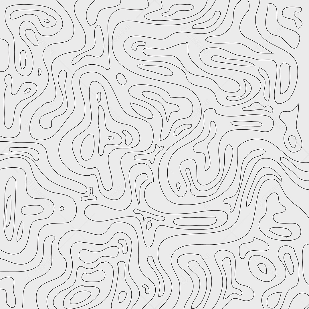 Background Linhas De Contorno Abstrata Vetor EPS