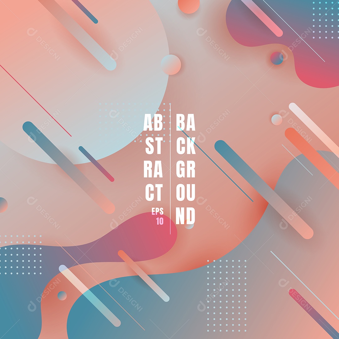 Background Forma Fluida Abstrata Diagonal Vetor EPS