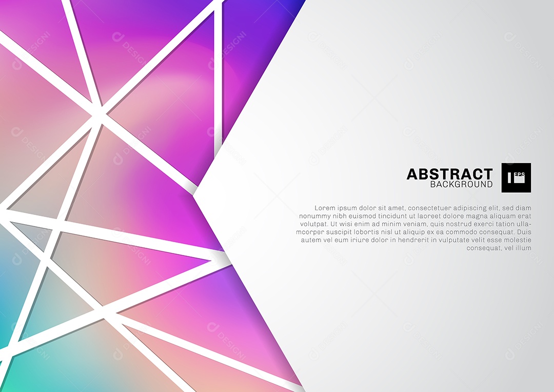 Background Formas e Linhas Geométricas Vetor EPS