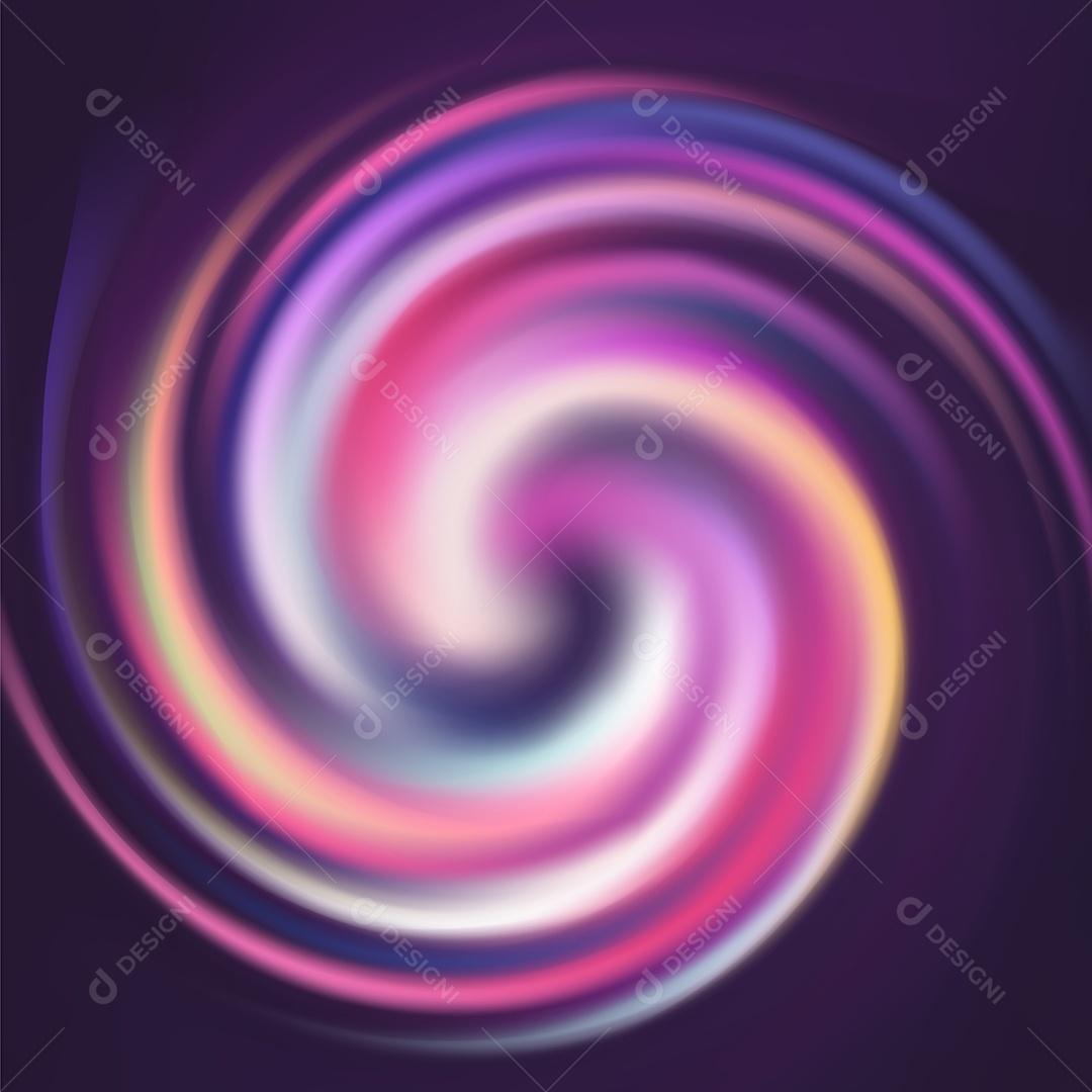 Background Espiral Ondulado Vetor EPS