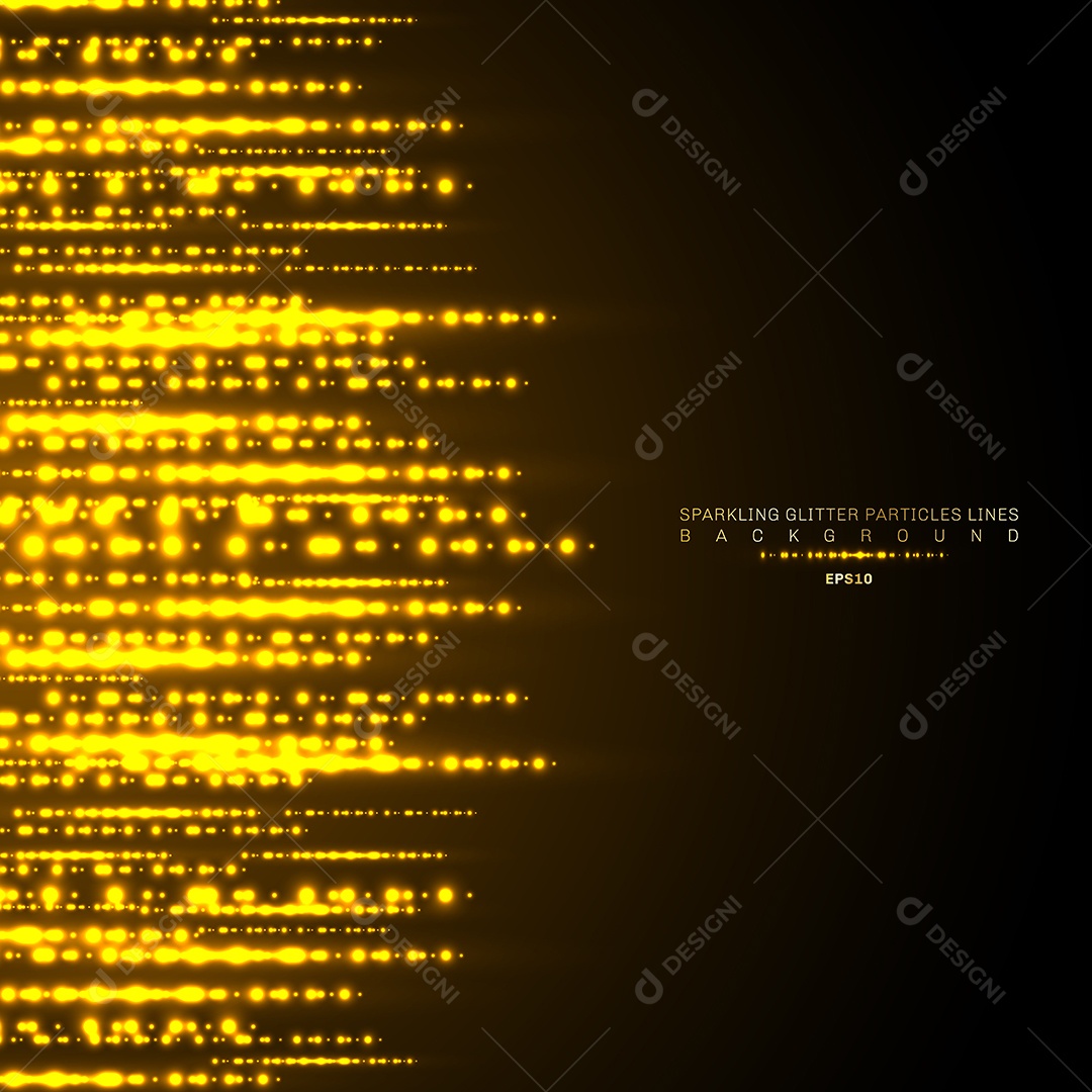 Background Linhas Amarelas Diagonais Abstrata Vetor EPS