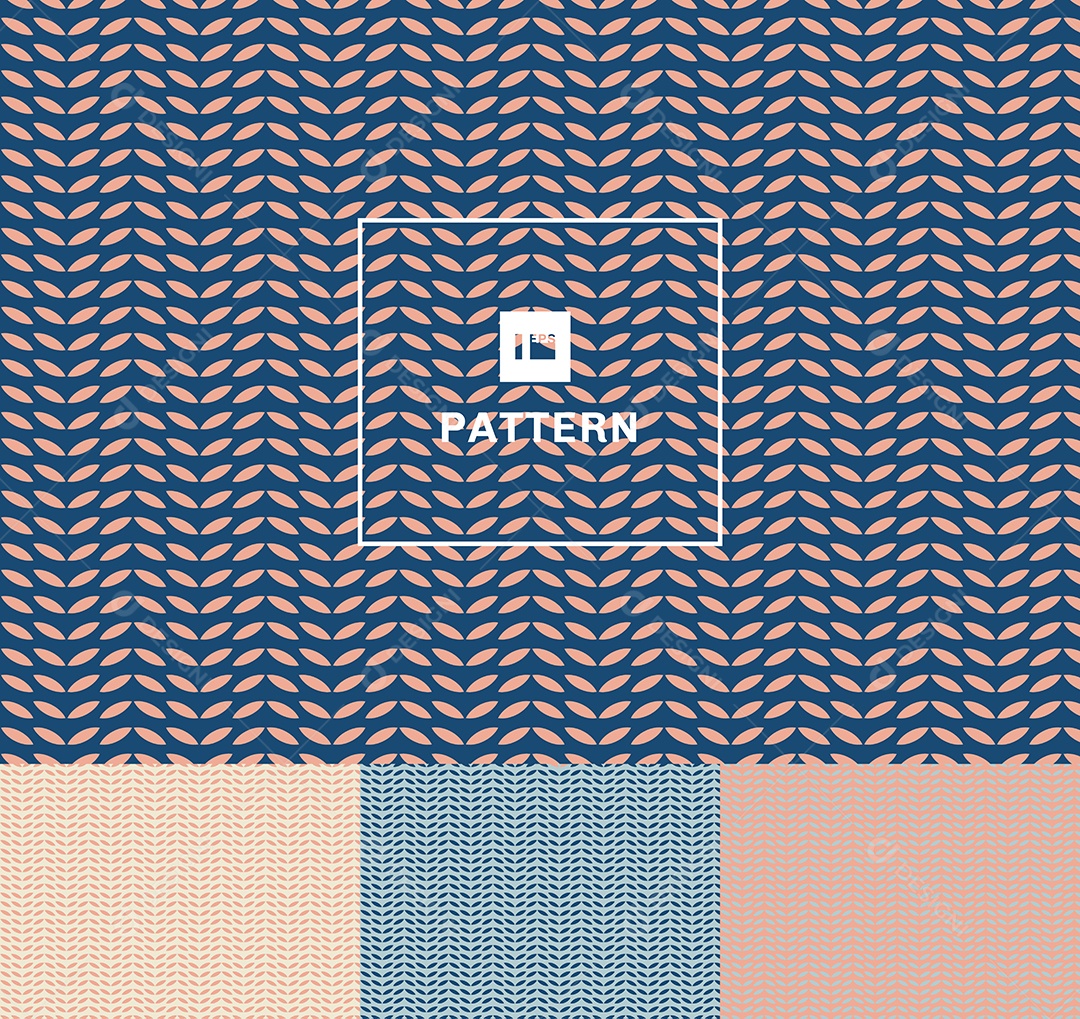 Conjuntos De Folhas Formas Geométricas Vetor EPS